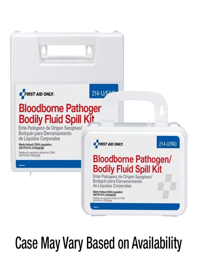 First Aid Only 214-U/FAO OSHA Compliant Body Fluid Clean Up Kit, Blood Borne Pathogen Clean Up Kit in Plastic Case, 23 Pieces - Image 5